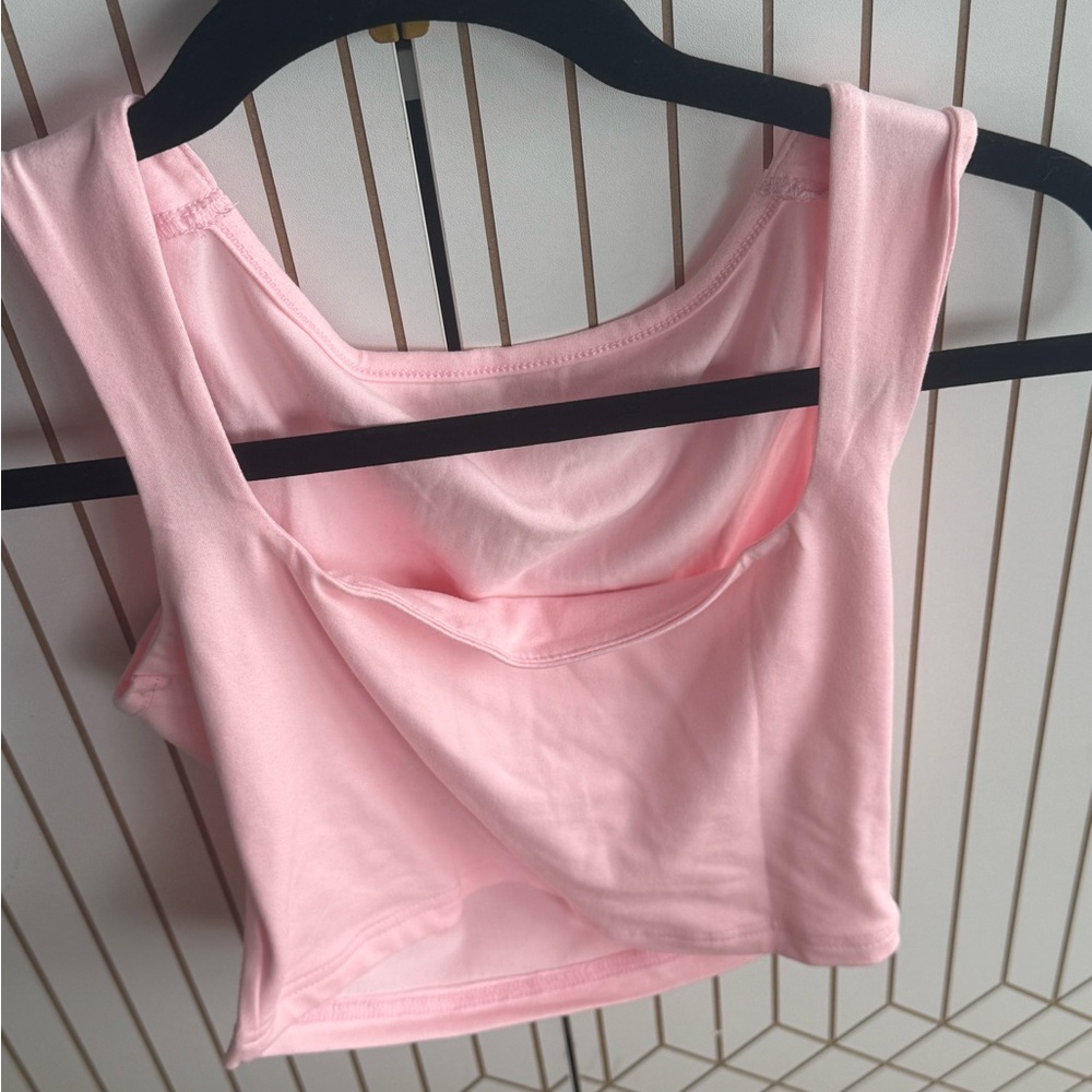 Pink Women's Crop Top
